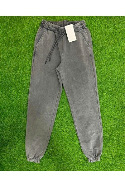 Butik Η İNCİ ΦΟΡΕΙ ΓΚΡΙ ΠΟΥΚΑΜΙΣΟ ΕΛΑΣΤΙΚΟ JOGGER ΦΟΡΜΑΡΙ