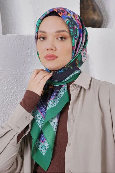 Loryan Φουλάρι Benetton Loryan Diamond Diya Eşarp