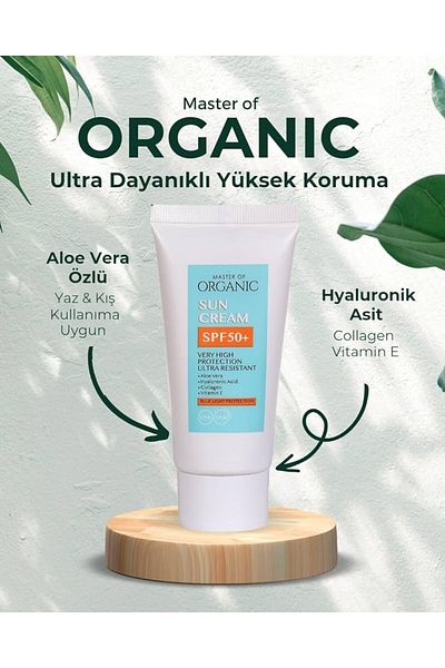 MASTER OF ORGANİC Master of Organic Collagen Suncream Spf 50+Pa+++