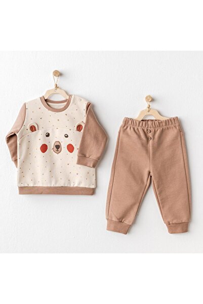 andywawa Baby boy set 2 piece adventurous bear ac25026