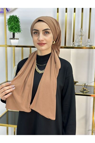 erasra class Εισαγόμενο υφασμάτινο κουμπωτό έτοιμο σάλι που χρησιμοποιείται σε δύο οκτώ χρώματα καμήλας