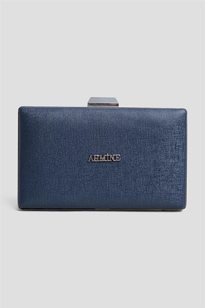Armine Navy Blue Evening Dress Bag - 24Yd1860