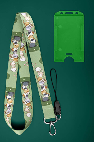 Apptakı Yavru Kediler Boyun İpi Boyun Askı İpi Boyun Askısı ve Kartlık - ASS0...