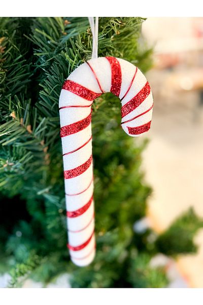Partifabrik 25 cm Large Size Christmas Tree Decoration Candy Walking Stick