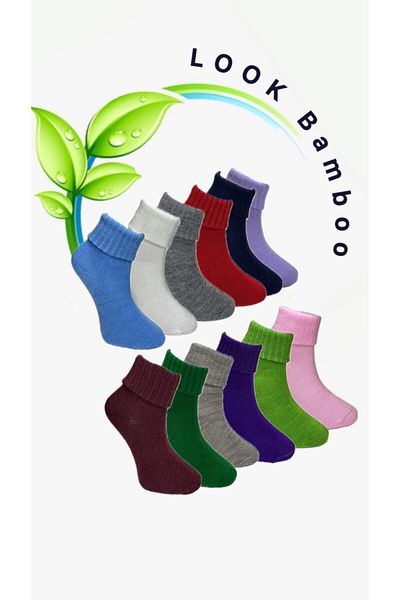 LOOKSOCKS ДАМСКИ ЧОРАПИ LOOK В МЛЕЧНО КАФЯВ ЦВЯТ ЕДНОПЛАТНИ ВЪЛНЕНИ ЧОРАПИ