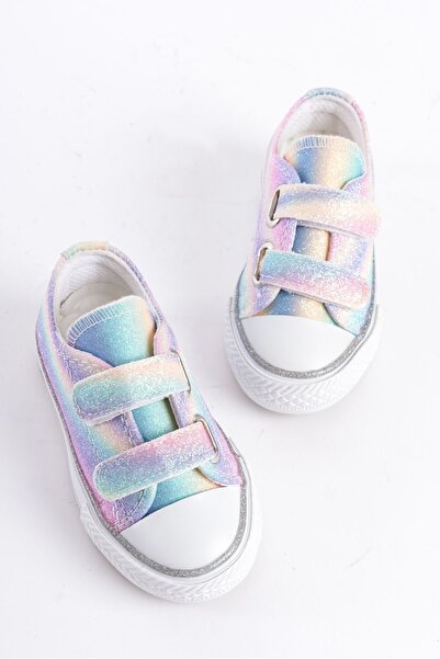 KATEYLER Velcro Rainbow Girls' Shoes, 21-30 Lighted Orthopedic Girls' Sports ...