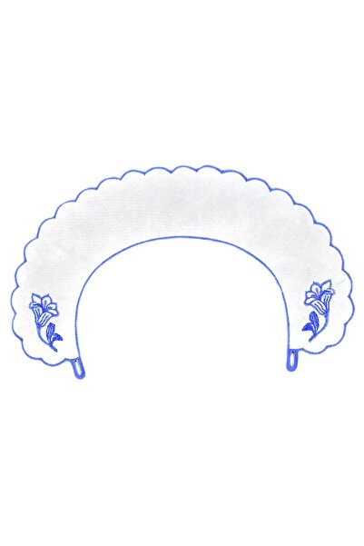 BAGLAN Kız Çocuk Okul Önlük Yakası Kalp Nakışlı BGL-ST04054