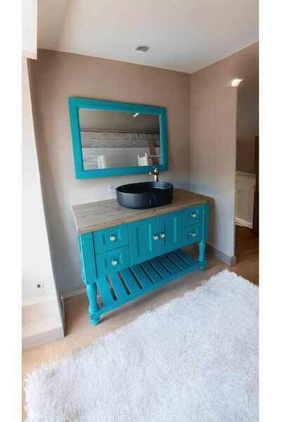 finesse life Atina Ahşap Banyo Mobilyası