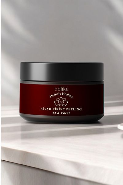 EDLIKE Natural Peeling Black Rice Body Scrub