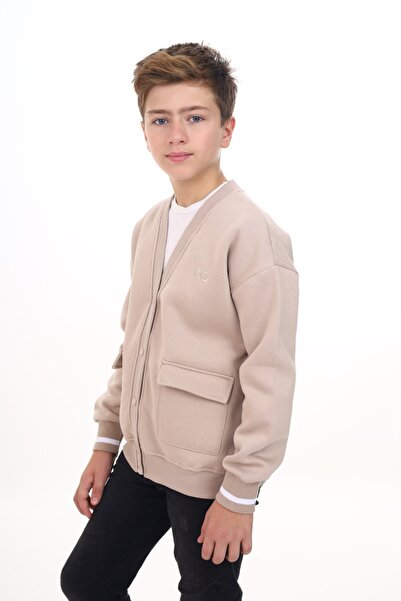 Toontoy Boy's Printed Cardigan