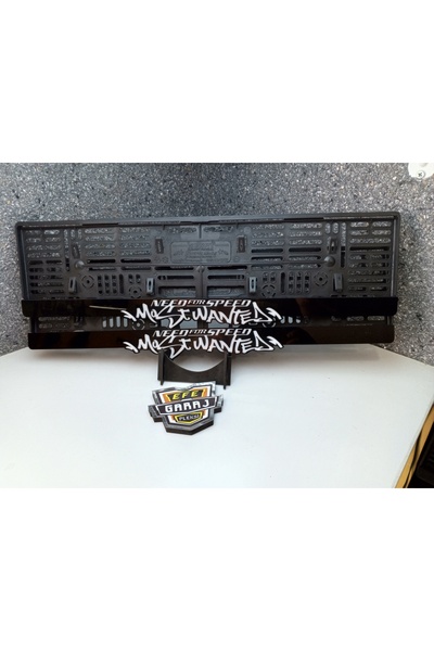 Efe Araç Pleksi Plakalık Lazer Kesim Standart Ebat Kişiye Özel Ned For Speed ...