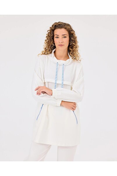 SEÇİLSTORE SCL Günlük Tunik -242211003 Ekru