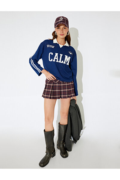 Koton Ekoseli Kep Şapka - Koton X İnji