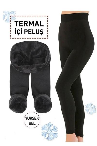 İstangül Butik Colanți termici Complete Plush Super Soft