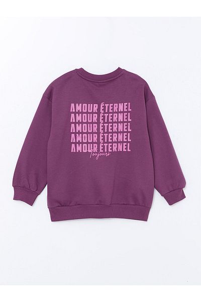 LC Waikiki Hanorac gros pentru fete LCWK Crew Neck