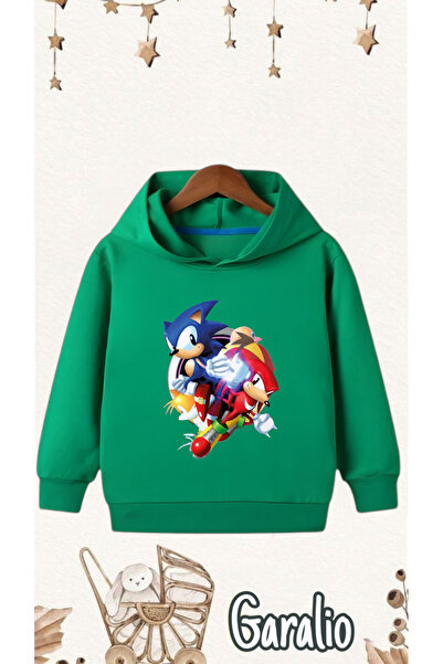 Garalio SONIC PRINTED ΠΑΙΔΙΚΟ ΦΟΥΤΕΡ ΜΕ ΚΟΥΚΟΥΛΑ