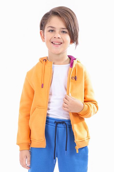 Toontoy Unisex Kids Embroidered Cardigan