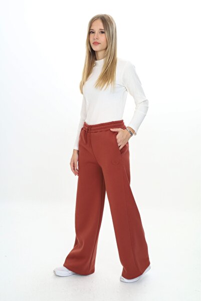 Toontoy Κοριτσίστικο κεντημένο παντελόνι αθλητικής φόρμας