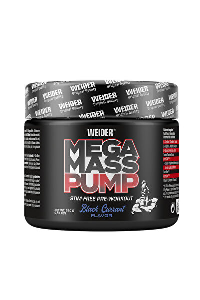 Weider Mega Mass Pump PreWorkout 270 g