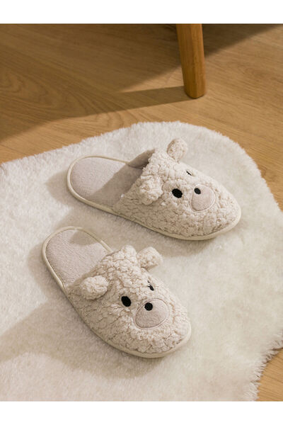 LC Waikiki LCW STEPS Plush Women's House Slippers