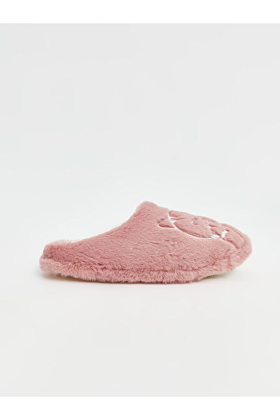 LC Waikiki Lcw Steps Embroidered Plush Girls' House Slippers (W4)