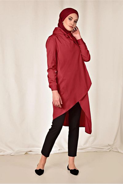 Alvina Asymmetrical Cotton Tunic 4095