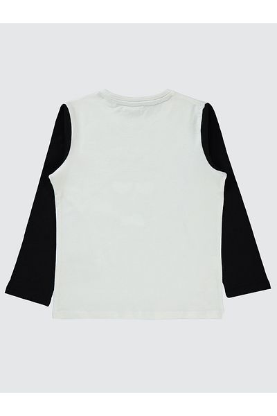 Civil Boys 6-9 Years Old Boy Ecru Sweatshirt