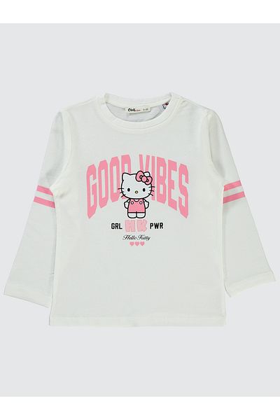 Civil Girls 2-5 Years Girl's Ecru Sweatshirt