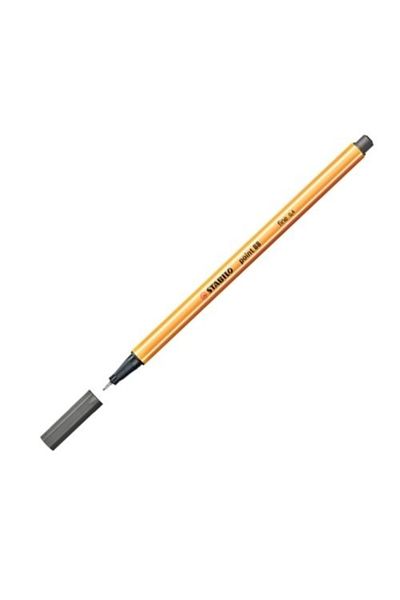 Stabilo - Fine Felt Tip Pen - Point 88 - Dark Gray