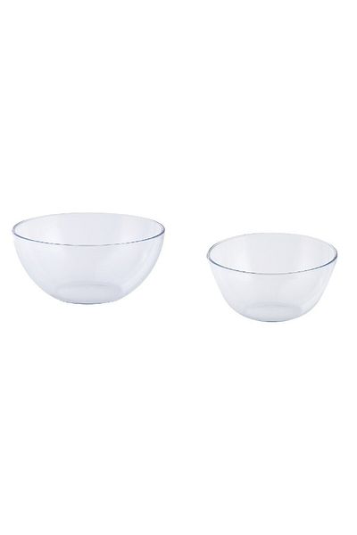 Termisil ,Borosilicate glass,Salad Bowl,Set of 2 pcs,(23+26cm).