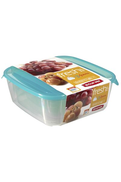 CURVER ,Food Storage,Fresh&Go,Set of 4 Pieces,with cover,Sizes (0.25L+0.8L+1.7L+2.9L)