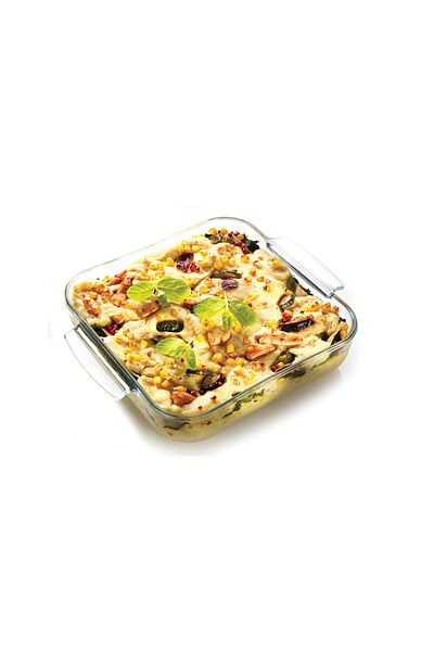 Termisil ,borosilicate glass Square Roaster,2.5L,Suitable all Stove,Refrigerators,freezer.