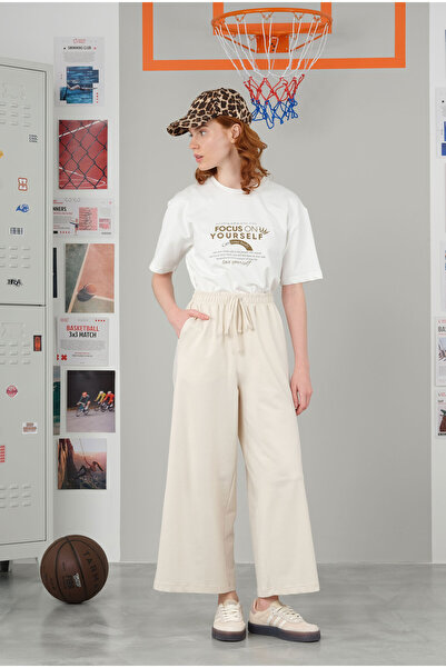 HEQA FocusOn Футболка Біла з принтом