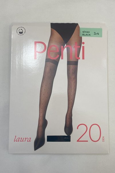 Penti Laura Black Pantyhose