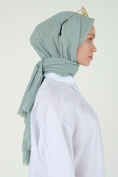 HEQA Natural Shawl Mint