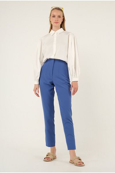 HEQA Pantaloni potriviți Indigo