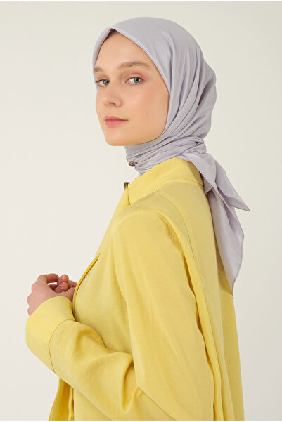 HEQA Soft Crotch Scarf Gray