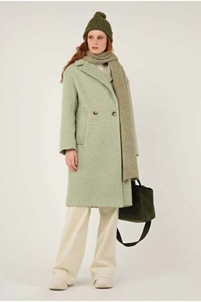 HEQA İki Düğmeli Kaban Yeşil