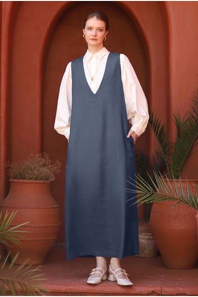 HEQA Blugi Gilet de in albastru