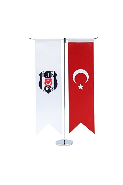 Kartal Yuvası BJK B562 MASA BAYRAK 8*32