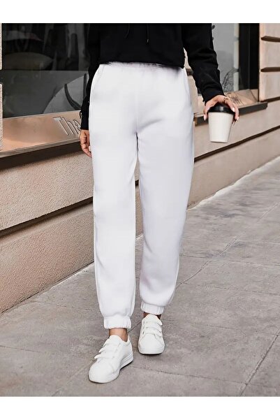 Avones Πλεκτό Jogger Sweatpants με τρεις κλωστές - Ελαστική μέση και πόδια