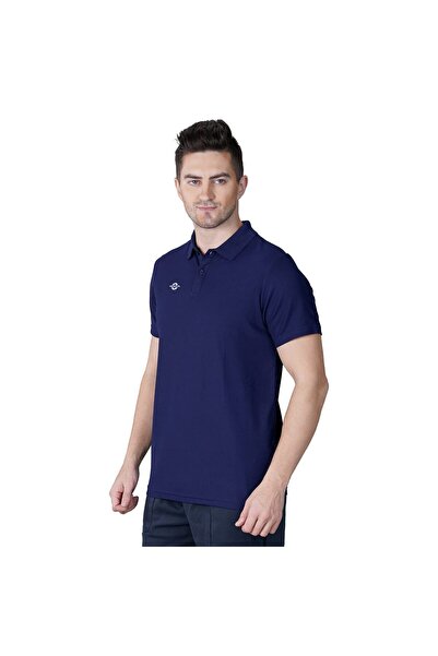 Nivia - 8 Polyester Polo T-shirt (NAVY BLUE, XXL) | Comfortable, Stylish, Gym & Sports Wear