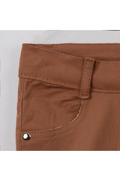 Lolons Shine Male Child Woven Pants Almond