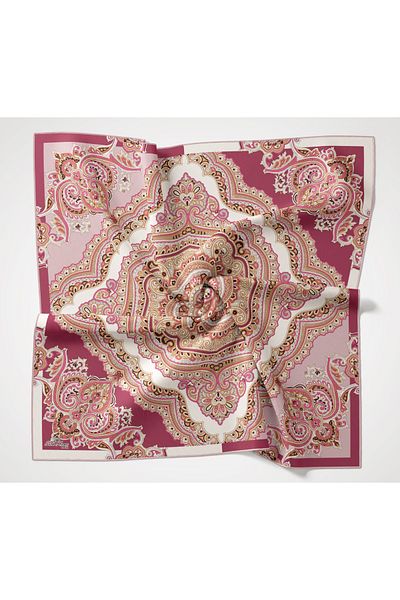 Silk Home Twill Polyester Shawl Pattern Scarf 3210-09