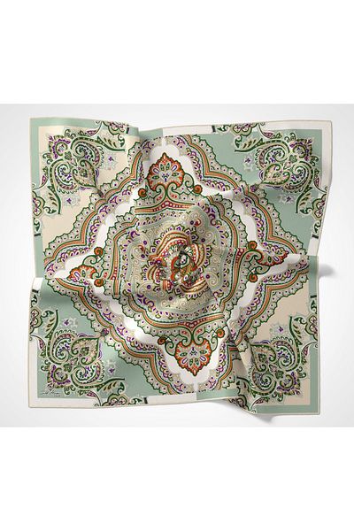 Silk Home μαντήλι με μοτίβο σάλι από πολυεστέρα 3210-05