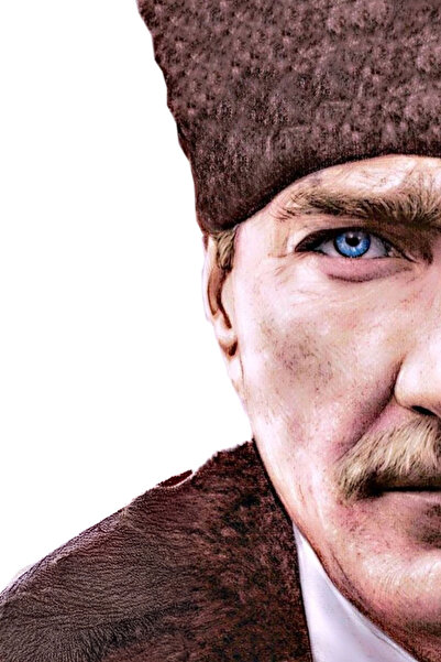 Hayal Poster Atatürk Mdf Retro Ahşap Poster Tablo 20x30