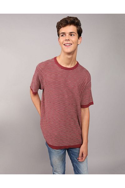 AMERICAN EAGLE AE Short-Sleeve Sweater T-Shirt
