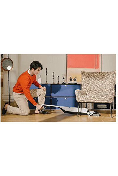 Roborock Flexi Pro Şarjlı Dikey Süpürge Beyaz