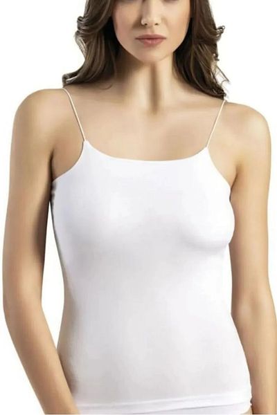 Pijamarket Women's Lycra Cotton Undershirt with Rope Strap