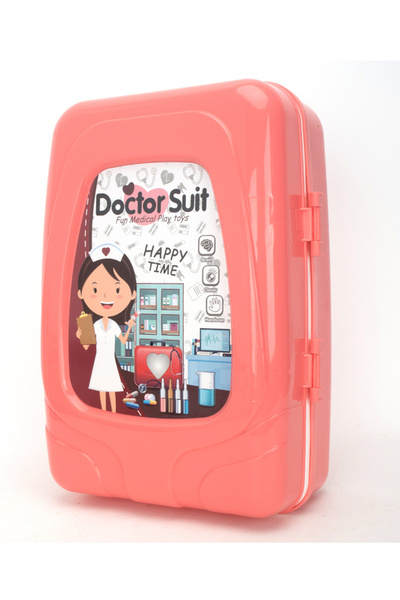 Fab N Funky Medical Suitcase Pretend Playset - Light & Sound Features, 3+ Years, 38x13.5x25cm